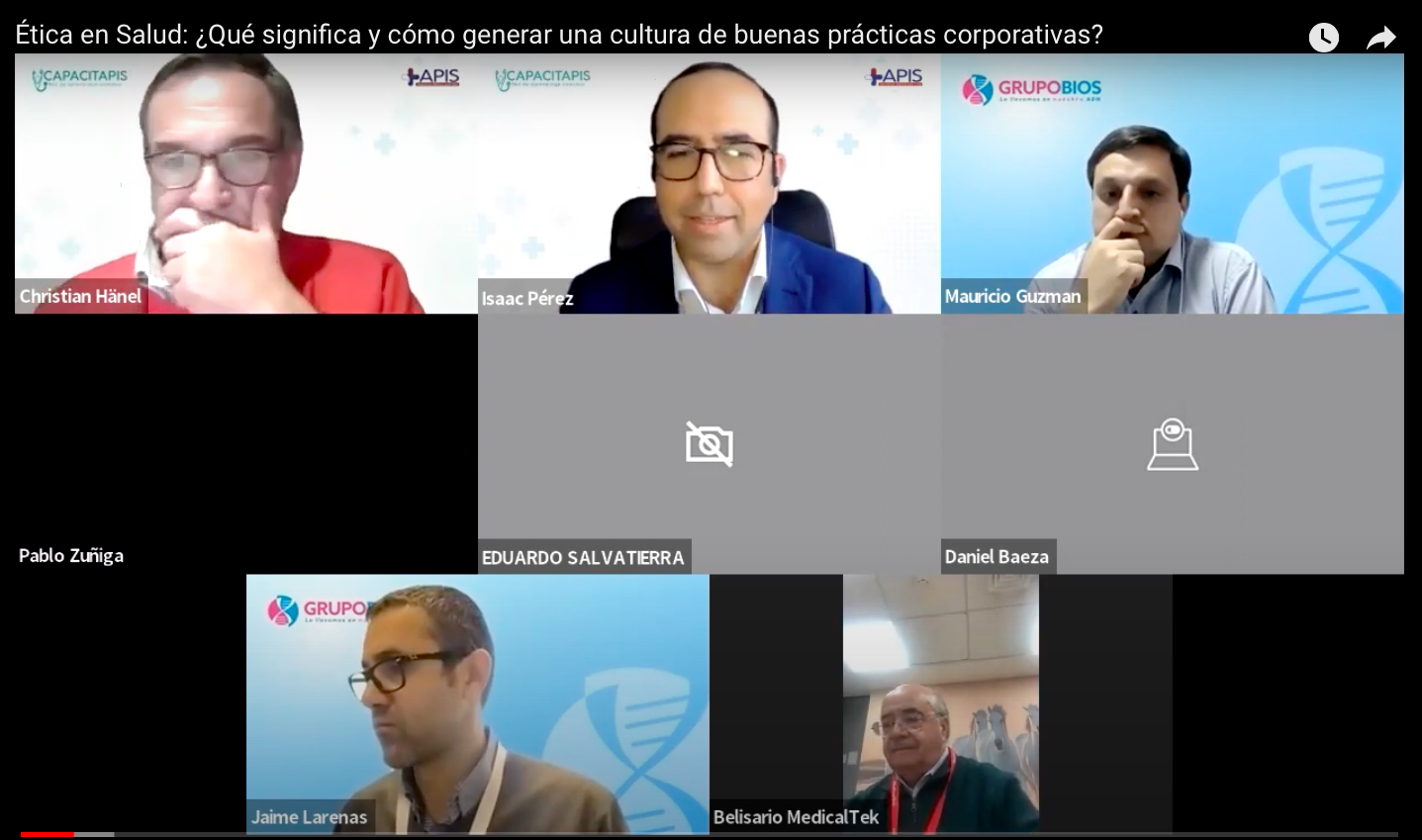 Webinar Ética en Salud